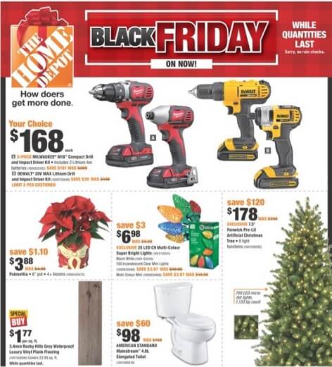 Home Depot(ホームデポ)のブラックフライデーセール
